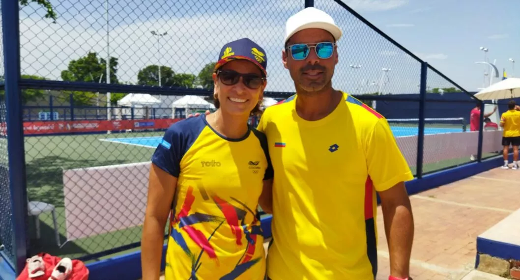 Alejandro Falla y Fabiola Zuluaga, dos históricos capitanean al tenis colombiano en los Juegos Bolivarianos 