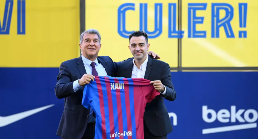 imagen del presidente de Barcelona que vendió derechos de TV y recibió 207 millones de euros para Robert Lewandowski