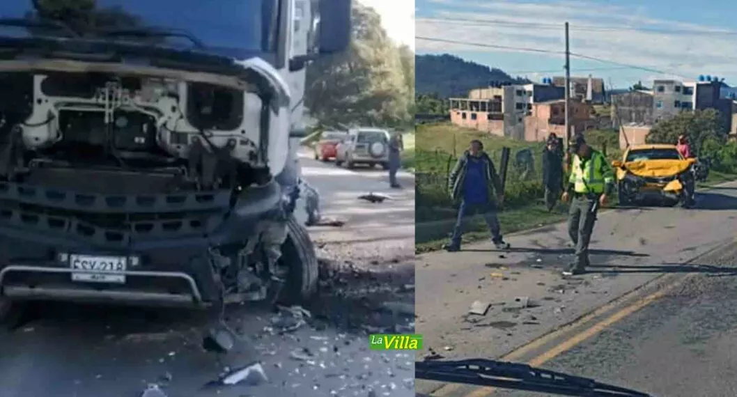 Tres accidentes de tránsito se presentaron en la mañana de este viernes, 1 de julio, en las vías del norte de Cundinamarca.