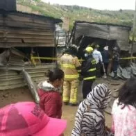 Una mujer y sus dos hijos murieron en un incendio en el sur de Bogotá