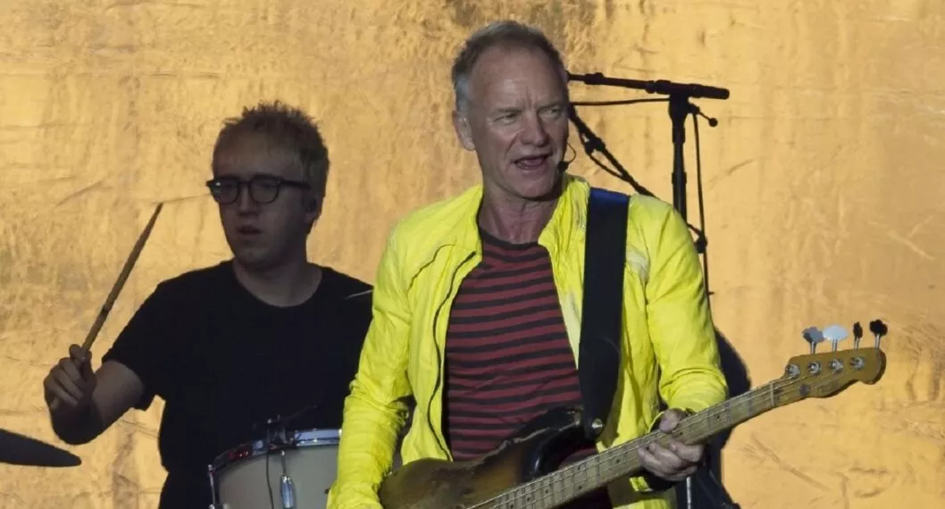 Sting, músico. 