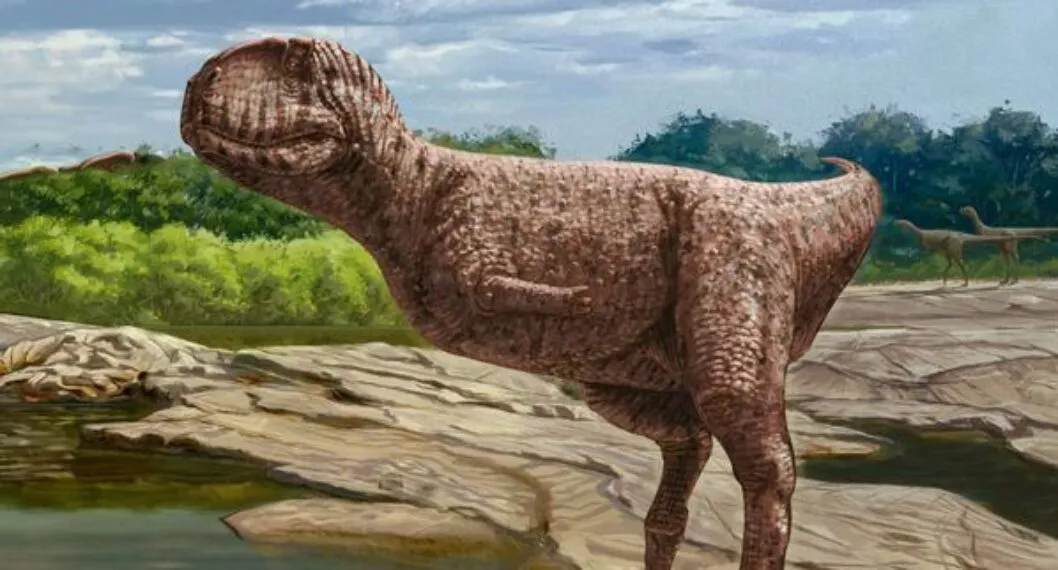 Encuentran fósil de hace 98 millones de años de un dinosaurio con cara de bulldog