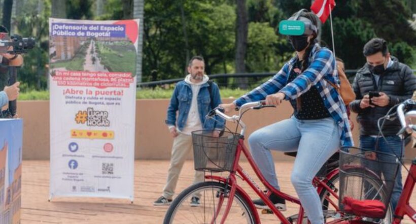 Recorra Copenhague en bicicleta en esta experiencia de realidad virtual en Bogotá