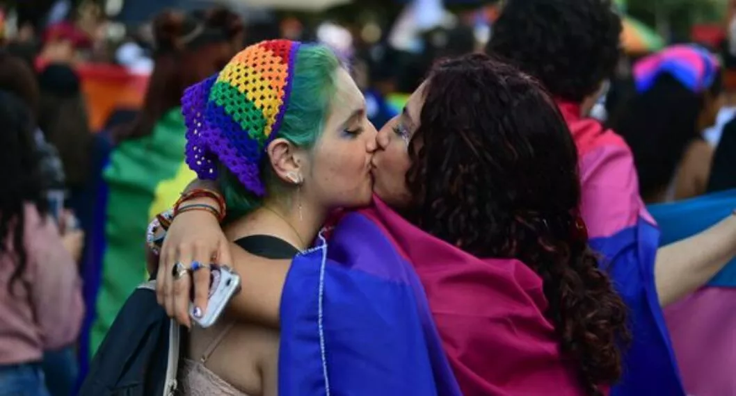 En fotos: así se vivió la marcha LGBTIQ+ en Bogotá