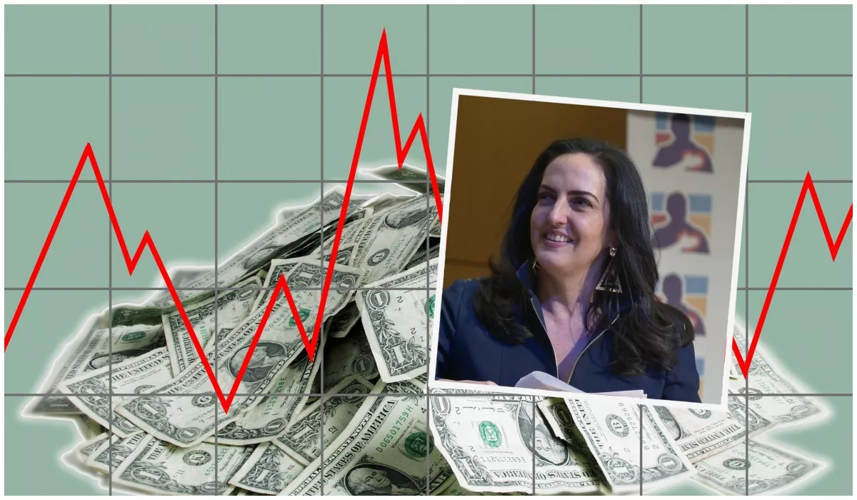 María Fernanda Cabal señaló al gobierno entrante por el precio del dólar en Colombia
