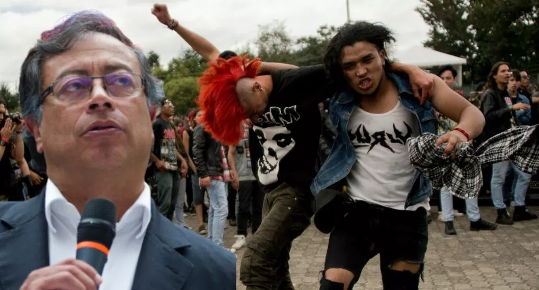 El presidente electo Gustavo Petro dijo en 2009 que si llegaba a la Casa de Nariño le metería mil personas a Rock al Parque y no dejaría entrar policías. 