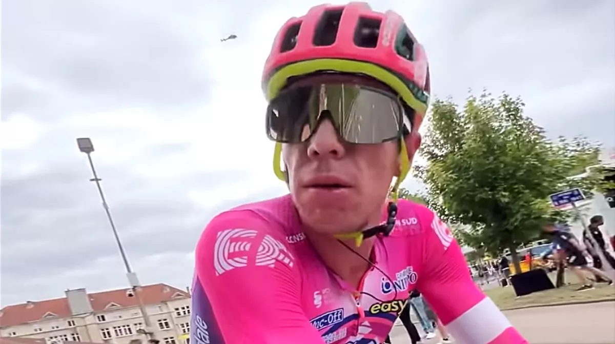 Rigoberto Urán, colombiano en el Tour de Francia, suelta madrazo; no quiere estar en la olla.