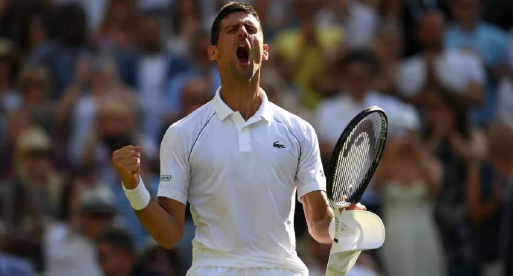 Novak Djokovic, finalista de Wimbledon 2022.