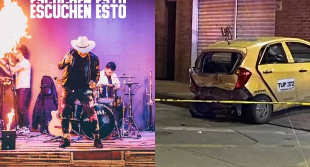 Un taxista que presenció el accidente que involucró al cantante de música popular Freddy Burbano contó detalles de lo ocurrido en Bogotá.