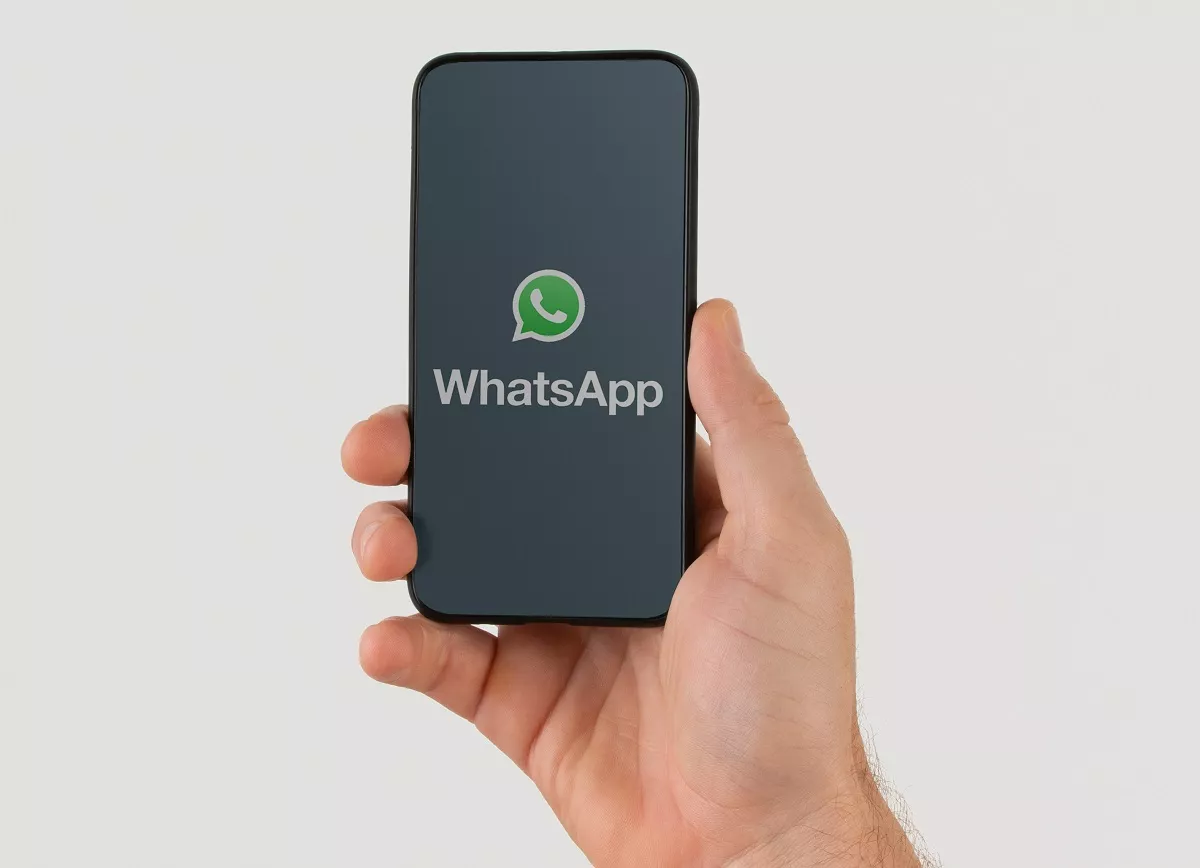 Persona con WhatsApp en su celular ilustra nota sobre cómo recibir una notificación cuando una persona esté conectada