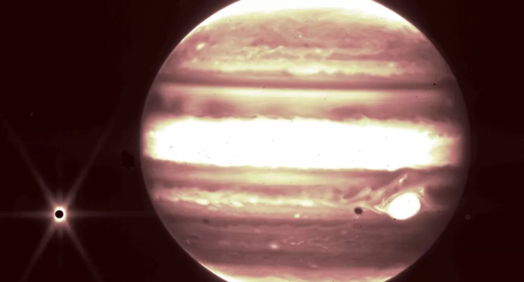 El telescopio James Webb también apuntó a Júpiter. Así se ve el gigante gaseoso