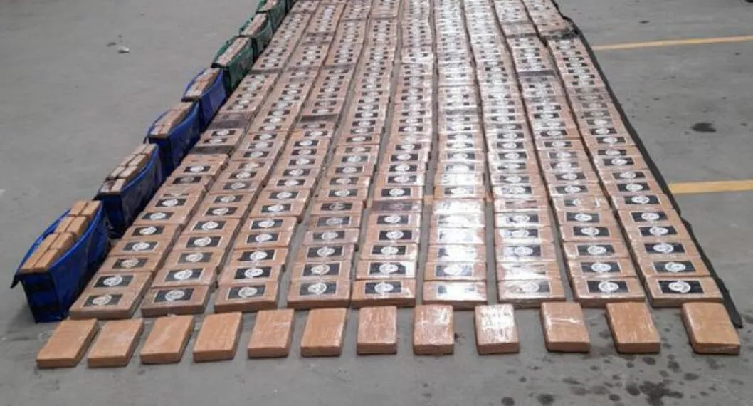 Fontibón: autoridades encontraron una tonelada de cocaína en dos volquetas