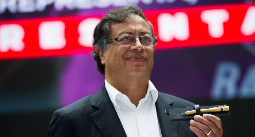 Gustavo Petro se posesionará como presidente de Colombia el próximo 7 de agosto.