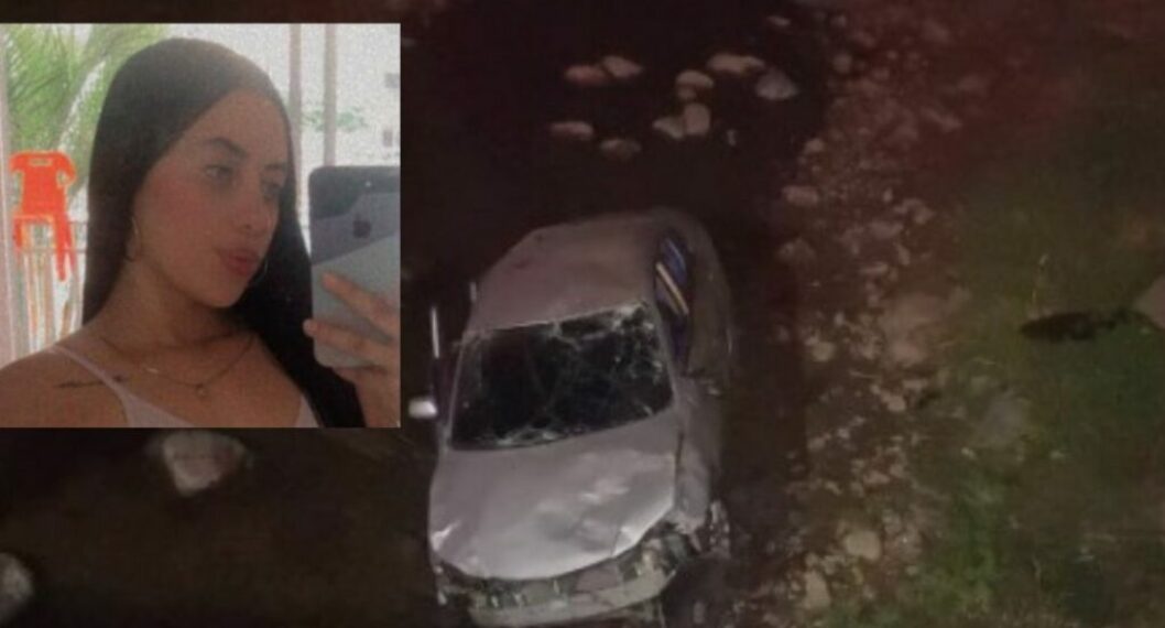 Imagen del accidente en Valledupar en el que una mujer murió con bebé de 7 meses en accidente de tránsito en paseo