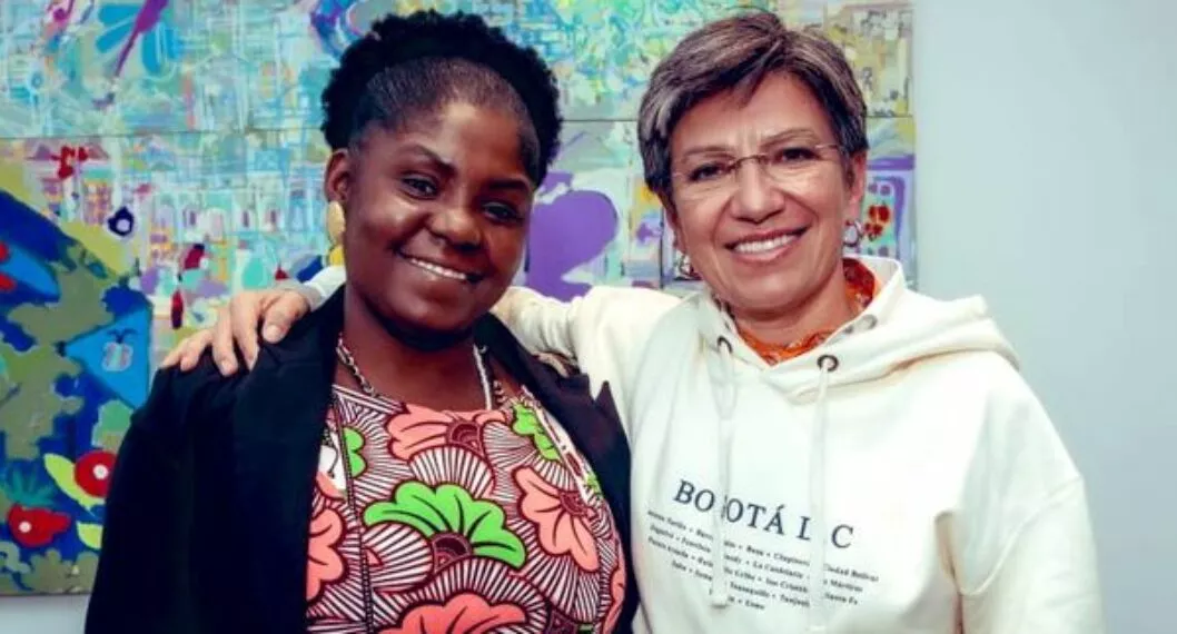 Claudia López y Francia Márquez conversaron sobre las mujeres cuidadoras de Bogotá