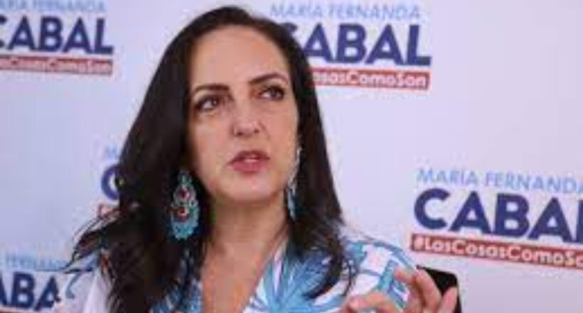 María F. Cabal compartió video imitando a Mafe Walker contra petristas