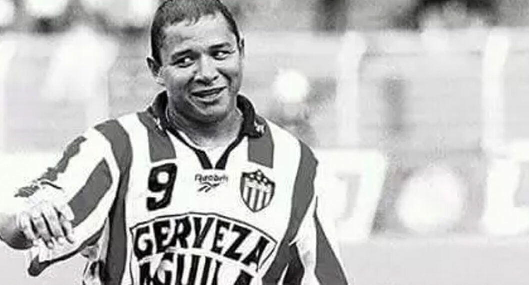 Imagen de  Iván René Valenciano que marcó el gol más rápido en la historia del Junior en Liga