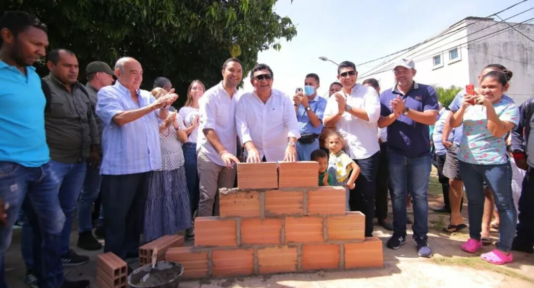 Imagen de 'Poncho' Zuleta, ya que ponen primer ladrillo del parque en homenaje en Valledupar