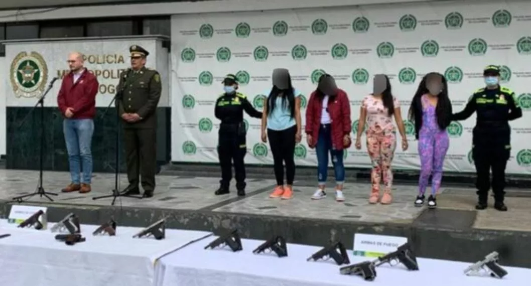 Investigan si mujeres que traían armas hacia Bogotá hacen parte del Tren de Aragua