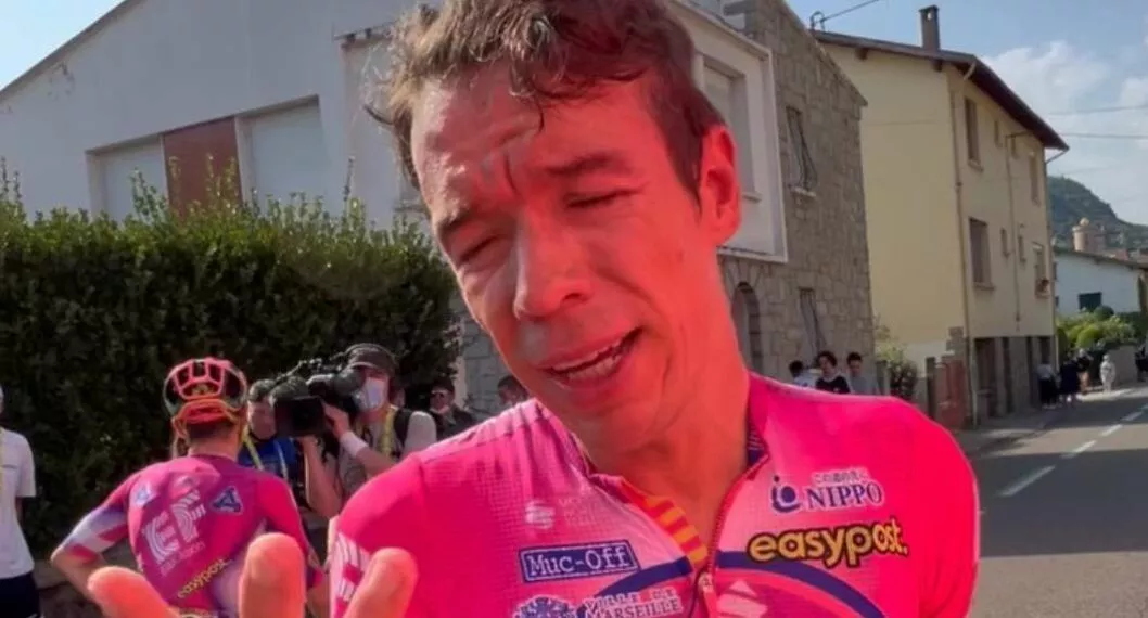 Foto de Rigoberto Urán, en nota de Rigoberto Urán sobre sus groserías en Tour de Francia dijo que no puede cambiar.