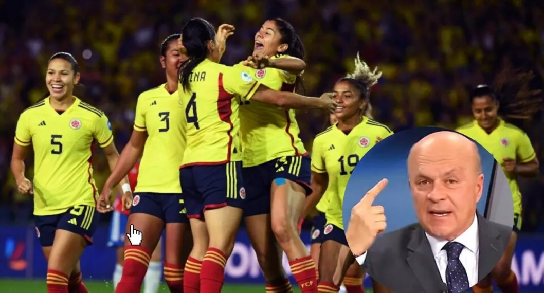 Imagen de Carlos Antonio Vélez que liquidó a Selección Colombia por logro de la femenina