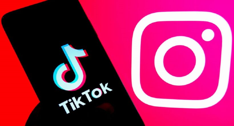 TikTok e Instagram, plataformas de redes sociales cada vez más similares.