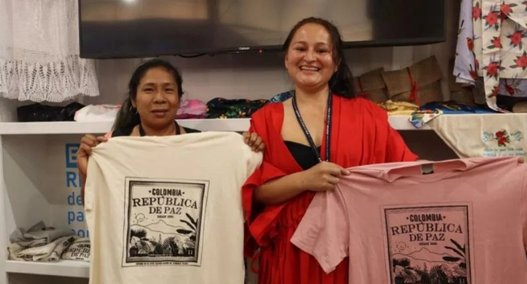 Excombatientes de las Farc del Tolima expusieron marca de ropa en Colombiamoda