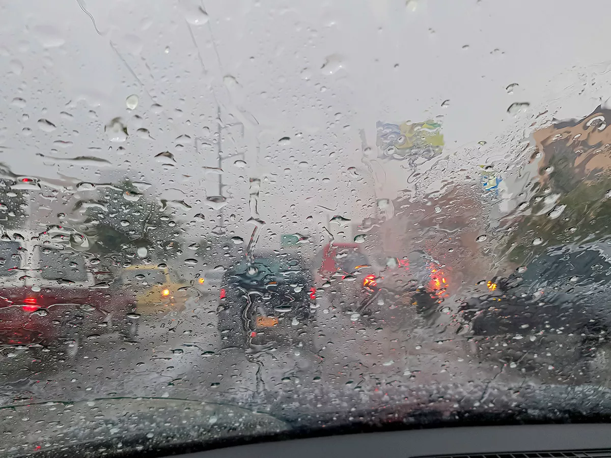 Imagen de las lluvias en Bogotá