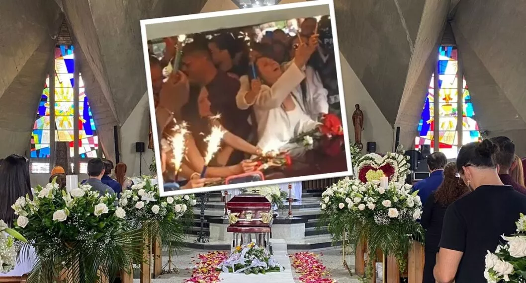Johana Vargas, esposa de Darío Gómez, se negaba a alejarse de la tumba del cantante con quien pasó los últimos años de su vida. 
