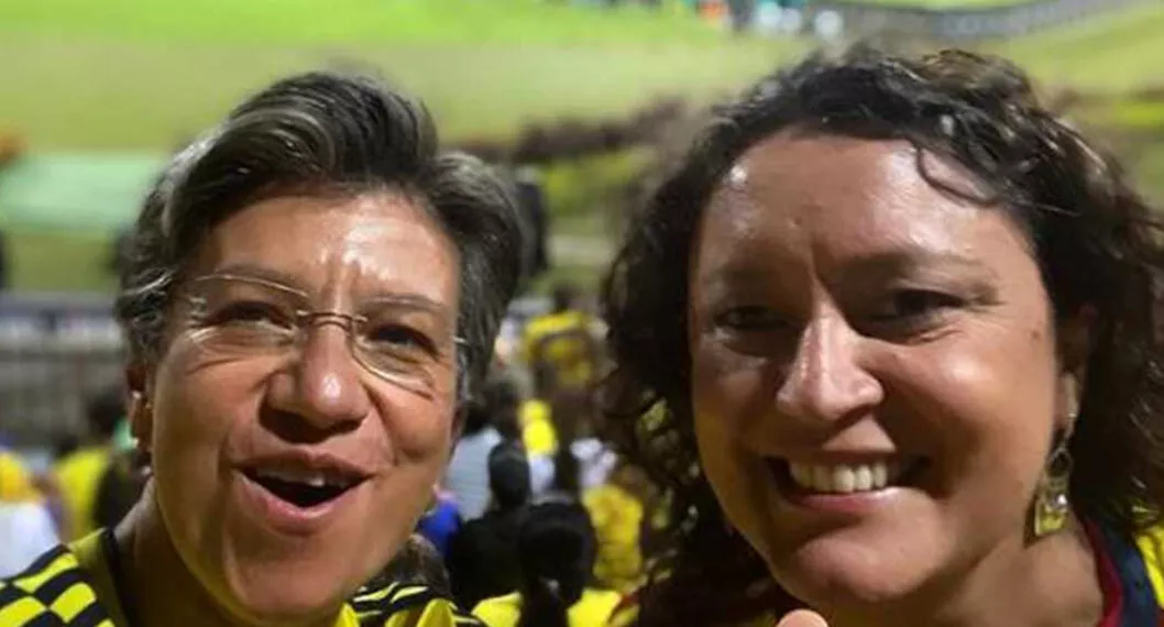 Claudia López se pegó escapada para ver final de Copa América Femenina; recibió críticas