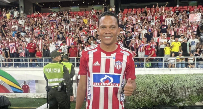 [Video] Carlos Bacca volvió a marcar gol con Junior después de 11 años 