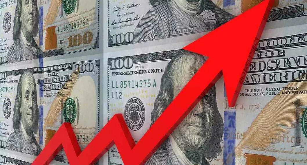 Foto ilustrativa del aumento del dólar, Dólar hoy en Colombia: precio 3 de agosto y cómo fue nuevo aumento, según BVC