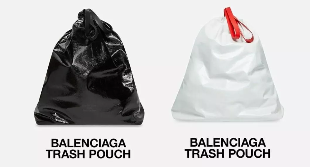 Balenciaga revoluciona las redes sociales con el lanzamiento de un bolso inspirado en una bolsa de basura. Cuánto vale en Colombia.