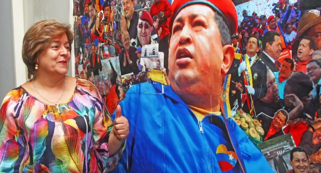 Gloria Ramírez, ministra de Trabajo de Gustavo Petro, elogió a Hugo Chávez.