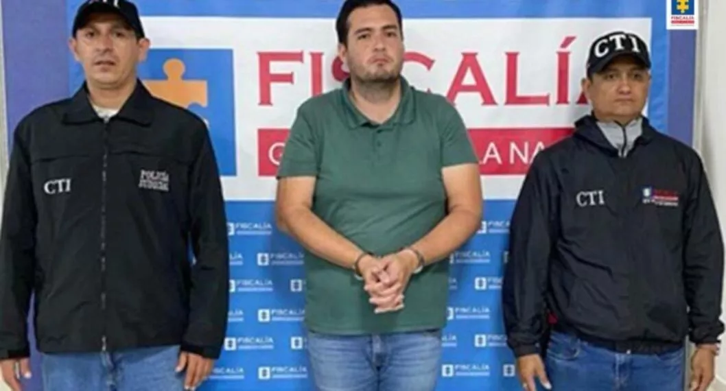 Felipe Cubillos Arango fue capturado por los servidores del CTI de la Fiscalía en Madrid (Cundinamarca).