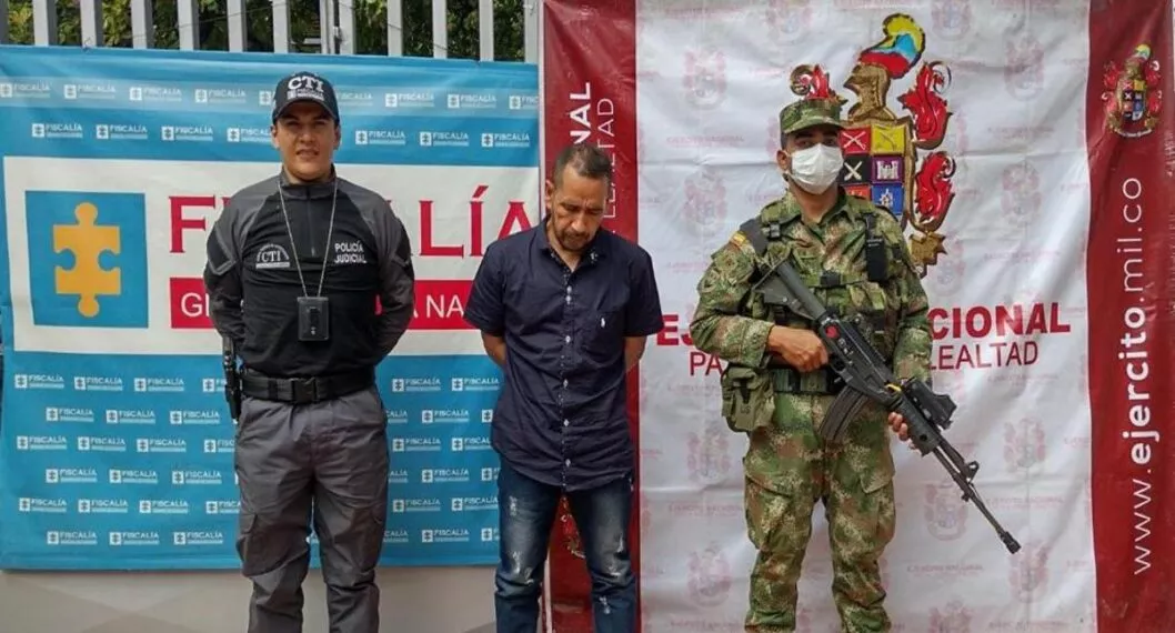 Iván Siria Ortiz, alias ‘El Tío, y otros tres presuntos integrantes de la columna Dagoberto Ramos Ortiz de las Farc fueron enviados a la cárcel.  