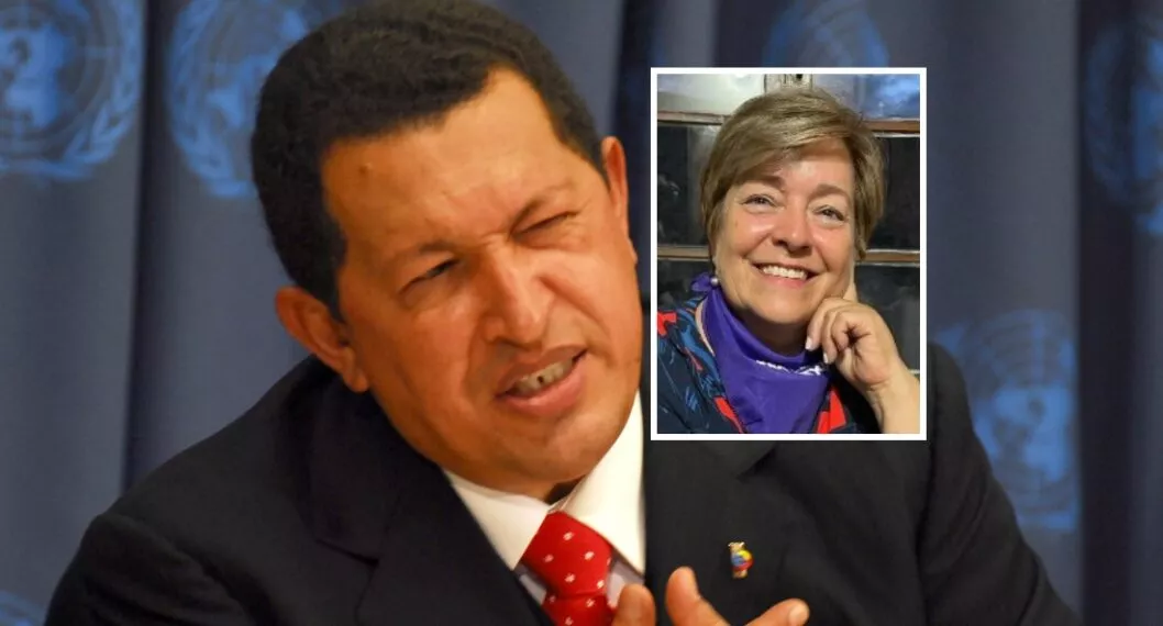 Gloria Ramírez, ministra de Trabajo de Gustavo Petro, explicó los halagos a Hugo Chávez.