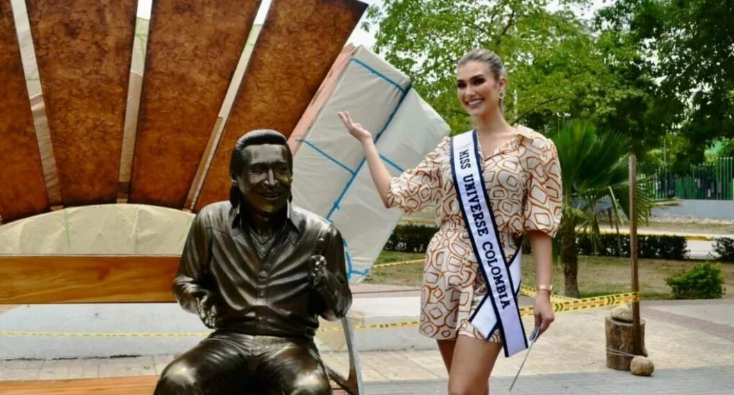 Así fue el recorrido de la  Miss Universe Colombia María Fernanda Aristizábal por Valledupar