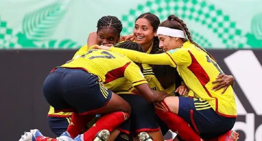 Gracias al gol de Mariana Muñoz en el segundo tiempo, la Selección Colombia inicia con buen andar el Mundial Sub-20 Femenino.