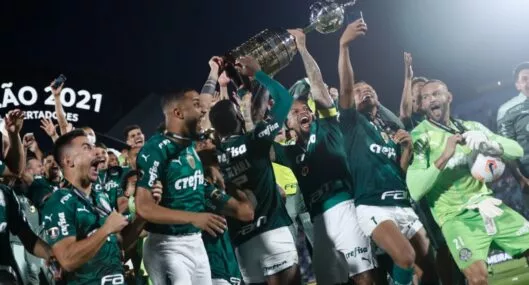 Imagen de el equipo de Copa Libertadores: Palmeiras que quiere ganar tres veces seguidas como Independiente