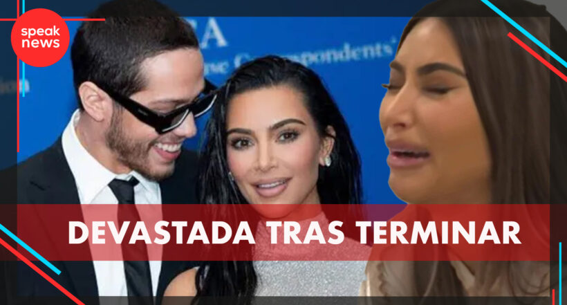 Kim Kardashian y Pete Davidson terminaron y las hermanas están tristes