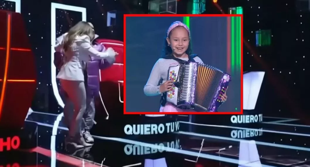 En La voz kids, de Caracol Televisión, Kany García bailó vallenato como si fuera salsa.