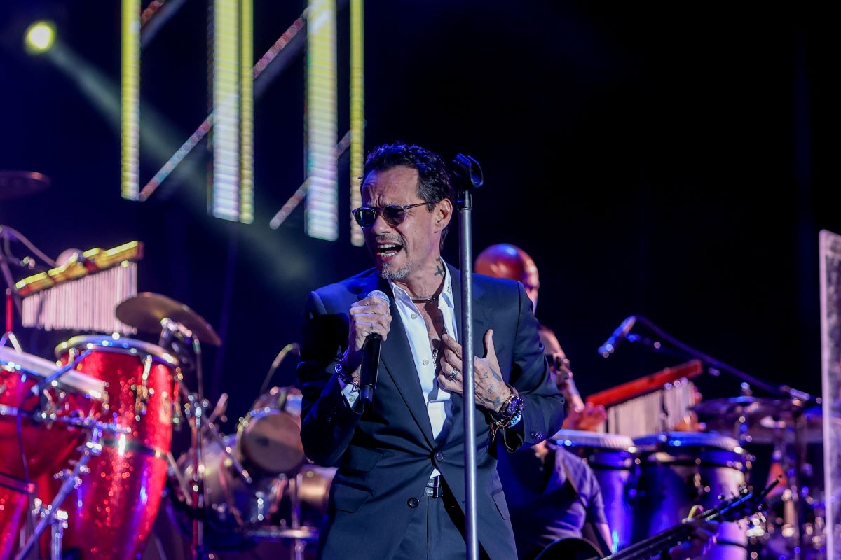 Concierto de Marc Anthony en Bogotá, con muy buenos comentarios, pese a  trancón