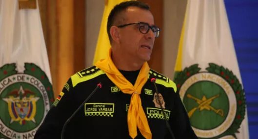 El saliente general de la Policía Nacional, el general Jorge Luis Vargas, se despidió de la institución con un emotivo mensaje.