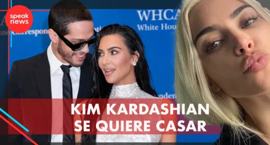 Kim Kardashian se quiere casar nuevamente y busca el amor 