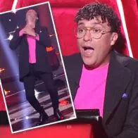 Andrés Cepeda, que salió ‘cascado’ de ‘La voz kids’ (Caracol TV): "Cómo soy de bruto". Foromontaje: Pulzo.