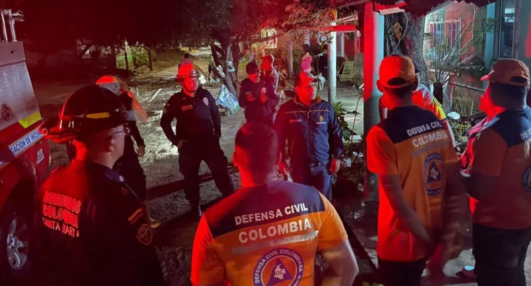Un hombre de 66 años murió en Santa Marta luego de que su casa se inundara