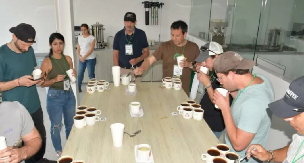 Imagen del caso del Tolima donde empresarios de varios países están interesados en el café de la región