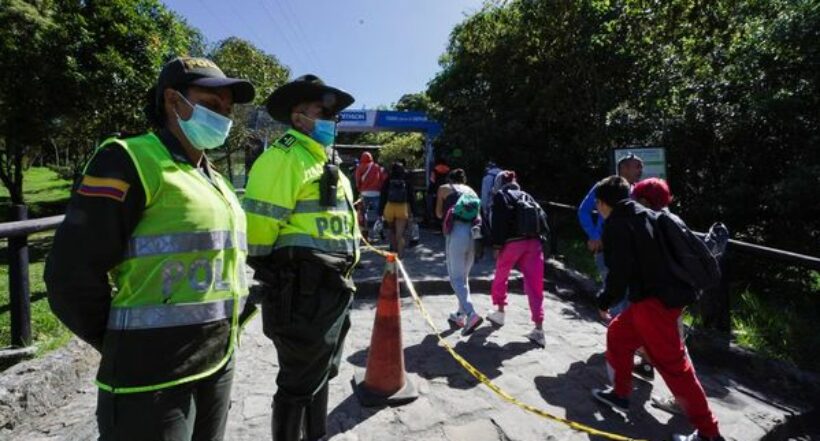 Más policía y recompensa: medidas tras robo masivo en sendero a Monserrate