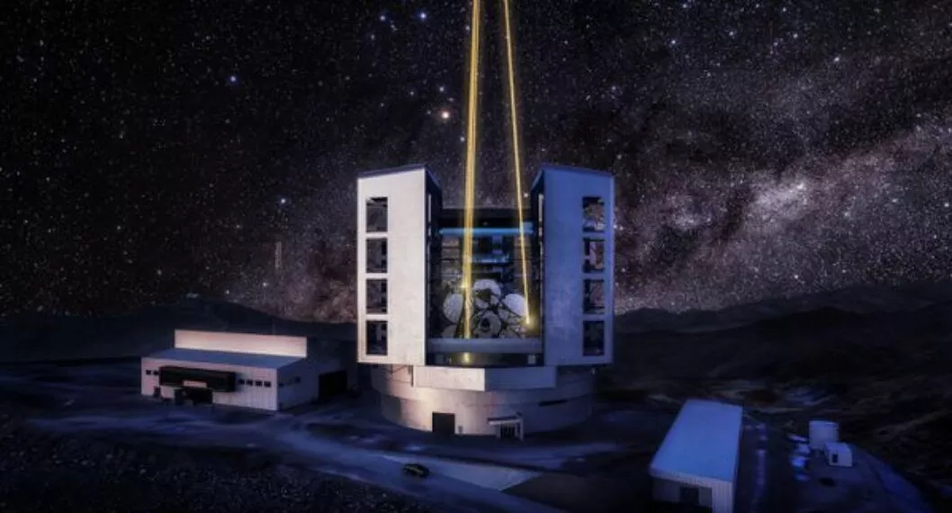 Imagen del telescopio con cuatro veces la resolución del James Webb llegará a Chile